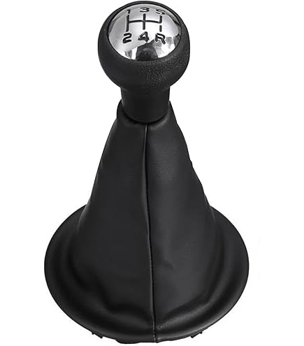 Pommeau Levier De Vitesse + Bague Chromée Gris- Pièces 2cv - Cmalin