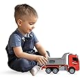 Amazon Brand - Jam & Honey Bump and Go Trucks for Kids | Dumper Truck for Kids for Age 3+ Years