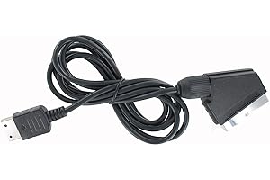 CHILDMORY 1.8M / 6FT DC RGB SCART AV connecteur Câble audio vidéo pour Dreamcast