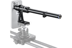 NEEWER Objectif Sonde Macro 18mm 2x pour Téléphone avec Filetage 17mm,Compatible avec SmallRig,Compatible avec ShiftCam,Compatible avec SANDMARC Cage pour iPhone Samsung avec Adaptateur Objectif,LS-51