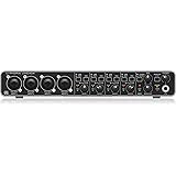 Behringer U-PHORIA UMC404HD Audiophile 4x4, 24-Bit/192 kHz USB Audio/MIDI Interfaccia con preamplificatori microfonici Midas