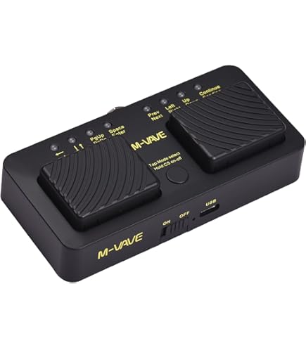 HOTONE MIDI Foot Controller pedale Bluetooth Ampero Control 4