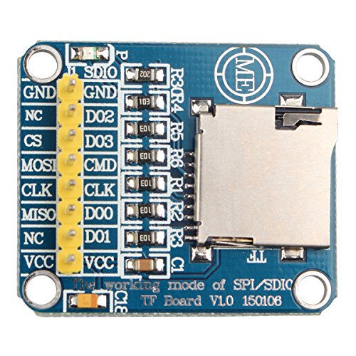 TF SD Modul Schnittstelle Micro SD Karte TF Karte lesen und schreiben SDIO SPI Speicherkarte für Arduino - 3