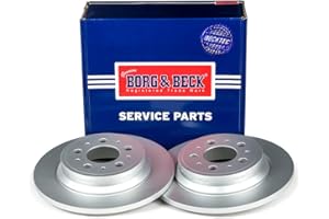 Borg & Beck BBD4216 Brake Disc Pair (Rear): Volvo S60/S80/V70/XC70 98-10