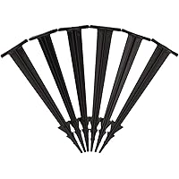 GARDENIX 50 Stück TerraPEG Mini Erdanker Bodenanker Erdnägel für Gartenvlies Unkrautvlies Maulwurfnetz Plane