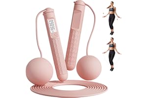 ELECTRI-HQ Corde à Sauter Sans Fil Intelligente avec Compteur, Corde a Sauter Sans Fil Sport, Poignées Antidérapantes Jump Rope Réglable pour Fitness Adulte,Enfant