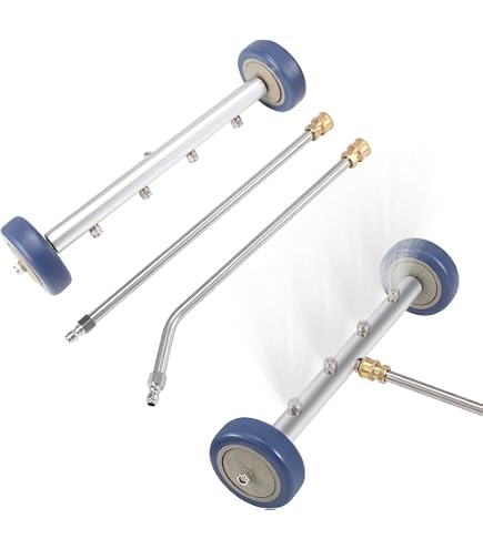 Hochdruckreiniger Unterfahrwerkreiniger | 30,5 Cm Mit Rollen | Für Auto-Unterseite