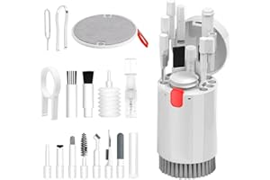 FEYIUBMEN 20 in 1 Tastatur Reinigungsset mit Bürste, Keyboard Cleaning Kit, Handy Reinigungsgerät, Phone Cleaning Kit - Effektives Reinigungsset für Ihre Elektronikgeräte