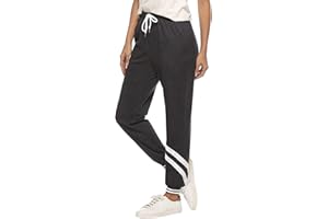 Nieery Pantaloni Sportivi Donna Pantaloni Tuta Cotone Jogging Yoga Casual Donna con Tasche e Cintura