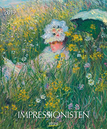 Impressionisten 203819 2019: Kunstkalender mit Werken aus dem Impressionismus. Großer Wandkalender mit Meisterwerken der Epoche. Format: 45,5 x 55 cm, Foliendeckblatt