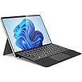 Surface Pro 9 Keyboard for Microsoft Surface Pro 9/8/ X - Bluetooth Wireless Keyboard with Touchpad, Pen Slot and 7-Color Backlight