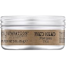 TIGI Bed Head For Men Matte Haarwachs - 85 G, Mit Bienenwachs, Fester Halt Für Kurzes Haar