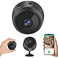 Mini Spy Camera, Hidden 1080P HD Wireless Portable Small Video Camera with Night Vision Motion Detection, Small Security Camera, Room Camera, Nanny Cam, Small Security Camera for Indoor/Outdoor