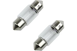 OTHER 269 Pair of 12v 10w C10W Festoon Number Plate & Interior Car Bulbs Long Life