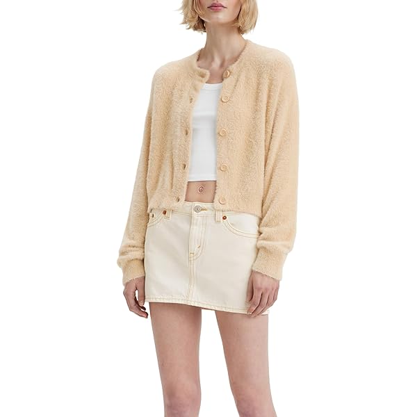 Levi's® Spencer in gebreide look, model 'TARA' in middengrijs online kopen | P&C