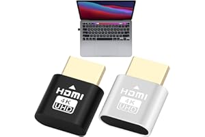 MSMXCS 2 Pack 4K Wireless HDMI Streaming Stick, Mirroring Adapter für TV/PC/Mobile, Plug & Play Smart Media Receiver, Zugriff auf alle Kanäle, Ultra HD Casting Gerät