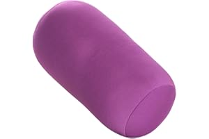 TUXXJZM Mikroperlen-Nackenrolle, extra weich, Mikroperlen, Reise-Nackenstützkissen, Rückenkissen, Körperkissen, Zylinder-Sitzsack, Wurfkissen, Nacken-, Arm-, Rückenstütze für Flugzeug, Auto, Reisen,