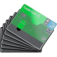 TÜV geprüfte RFID Blocking NFC Schutzhüllen (5 Stück) für Kreditkarten TÜV geprüfte RFID Blocking NFC Schutzhüllen (5 Stück) für Kreditkarten