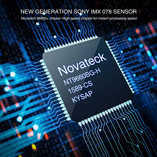 Cámara Deportiva 4k 20MP, WiMiUS L1 Camara de Acción Deportiva WiFi Ultra HD 2.0 LCD Pantella Impermeable 30M Gran Angular de 170ºcon 2 Baterías y Accesorios+Bolso (Negro) - WiMiUS