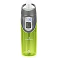 O2COOL HydraCoach - Sip & See Smart Water Bottle That Tracks & Reminds You to Drink More Water Right on The 22 oz BPA-Free Bottle. No Complicated Apps or Syncing Required - GREEN