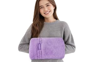 NEWGO Scaldamani con Cuscino Grani, Guanti Riscaldanti al Microonde - Sollievo per Mani e Polsi - Lavabile e Rimovibile