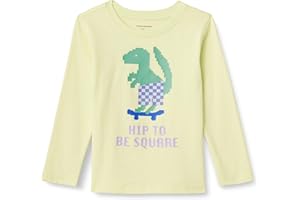 Amazon Essentials Disney | Marvel | Star Wars T-Shirt a Maniche Lunghe - Colori Fuori Produzione Bambini e Ragazzi, Pacco da 2