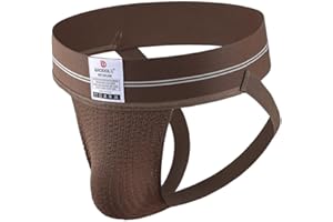 BRODDLE Men's Jockstrap Stretchy Nylon Mesh Pouch Performance Workout Athletic Supporters for Men