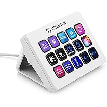 Elgato Stream Deck MK.2 White – Studio-Controller, 15 Makrotasten 