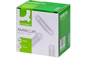 Q-Connect Paperclips Plain 32mm (Pack of 1000)