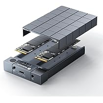 Yottamaster Case SSD M2 NVMe/SATA - Alluminio, USB 3.2 Gen2 10Gbps, Supporto 2230-2280, Senza Attrezzi - Foto 10