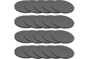 PATIKIL 20 Stück Gummi Unterlegscheiben,Durchmesser 50mm Hoch 3mm Gummidichtung Rund, Schalldämpfung Gummiringe Flachdichtung für KFZ-Bereich, Motorradmontage