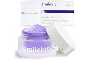 GOODNITES Smilekit Aufhellendes Zahnpulver, Bleaching Zähne tiefe Fleckenentfernung, langanhaltende Zähne Aufhellen, freundlich zu empfindlichen Zähnen, Rapid White Zahnaufhellung, Sofort ein Charmantes Lächeln