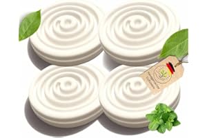 ‎WUNDERKRAFT.BIO Handgemachter Duftstein, 4er Set, ideal für ätherische Öle, Duftöle, Aromaöle oder Parfüm. Duftsteine Diffuser für Guten Duft in Schränke, Schreibtische, Wohnzimmer und Keller, WUNDERKRAFT.bio (4)