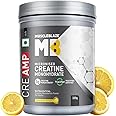 MuscleBlaze Micronised Creatine Monohydrate CreAMP Powder, Citrus Blast (80 Servings, 320g) | Trustified Certified Creatine