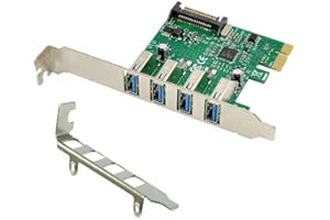 Conceptronic Emrick U34 - Tarjeta PCI Express de 4 Puertos USB 3.0