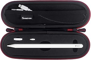 Smatree Protective Pouch for Apple Pencil 2nd Generation, Pencil Case i for Apple Pencil 1st Generation/Pencil Case 2nd Generation and Cable, Waterproof PU Leather Case