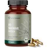 Organic Shatavari Capsules 160 Count | 500mg Per Capsule | Quality Shatavari Fine Powder | Ayurveda for Women | Vegan | vom A