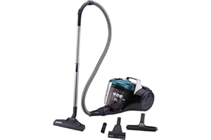 Hoover Breeze BR71_BR30 - Aspiradora sin Bolsa Trineo, Especial Pelo Mascotas, Cepillo Parquet y Accesorio 2en1, Depósito 2L, Diseño Compacto, Ciclónico, 700W, Filtro Epa, 78dba, Cable 5m