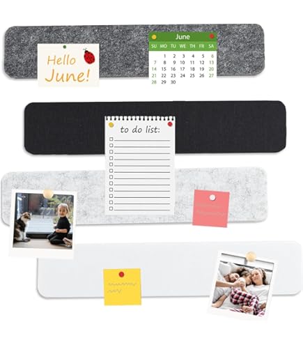 Lavagna In Sughero Naturale 50x10cm - Senza Cornice, Doppia Faccia, Con Puntine, Eco-Friendly