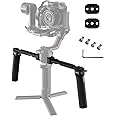 SIRUI Dual Handgrip for DJI RS 4/RS 4Pro/RS 3/RS 3 Pro/RS 2/RSC 2/Ronin-S/Ronin-SC, Gimbal Handle for Ronin Series with NATO Rails, Cold Shoe, 1/4" & 3/8" Threads, AM-DSH