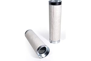 ‎KUSTOM66 dB-Killer 57mm x 201mm Universal dB-Eater für 2-3/8 Zoll Krümmer Auspuff Motorrad