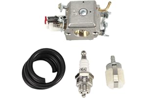 Fdit Kit de carburateur de Kit de Remplacement Professionnel de carburateur adapté pour Jonsered CS2152 CS2150 CS2147 CS2145 CS2141 Accessoire de tronçonneuse