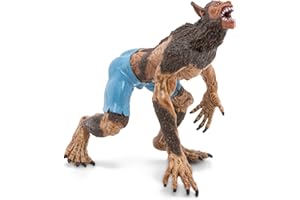 Papo - Figura Lupo Mannaro - Giocattolo per Bambini dai 3 Anni - Creatura Medievale Fantastica Ultra Realistica - Dipinta a Mano - Collezione Fantasy Animale in Plastica Resistente - 38956