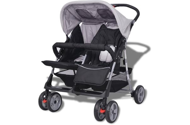 double pram front and back