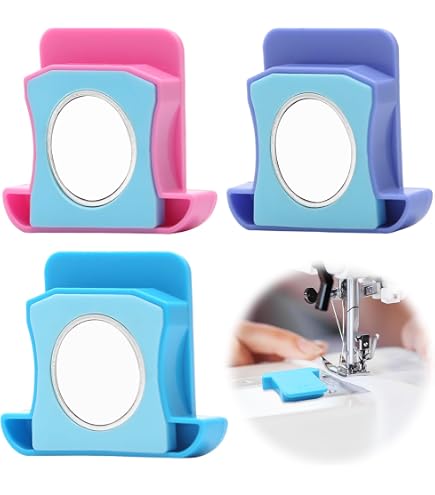 3pc Magnetic Seam Guide & Seam Ripper Kit – Sewing Machine Accessory For Precision Stitching | Multicolor Set - View #3