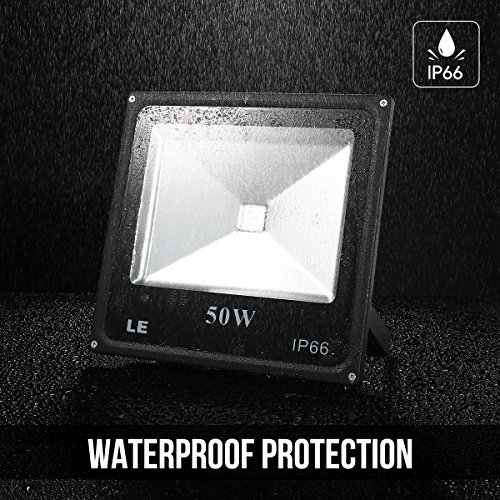 LE 50W RGB Fluter mit Fernbedienung 16 Farben 4 Modi IP66 Wasserdicht Mehrfarbig LED Flutlicht Farbwechsel Weihnachten Garten Deko beleuchtung - 3