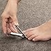 Nail Clippers, Saxhorn Nail Cutter and Trimmer for Fingernail and Toenail - Stainless Steel