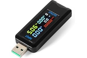 Jadeshay Tester USB, 4,5-36V 0-5A woltomierz amperomierz cyfrowy miernik mocy USB kolorowy wyświetlacz LCD pojemność detektor ładowarki
