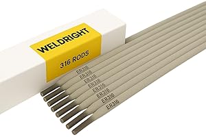 Weld Right ER316L Stainless Steel Arc Welding Electrodes Rods 2.0mm x 30 Rods