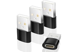REETOOECHO USB C auf USB Adapter 4 Stück, USB Type C Adapter Kompatibel mit iPhone 12 13 14 15 16 17 Pro Max, SE, iPad mini 6 Air 4 5, Samsung Galaxy S25 S23 S22